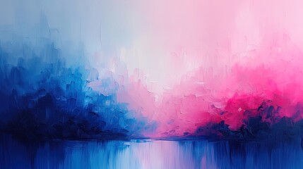 A canvas adorned with delicate and ethereal brushstrokes, creating a sense of lightness and airine - obrazy, fototapety, plakaty