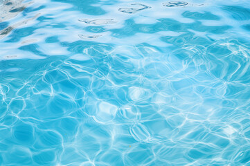 Obraz premium 綺麗な水をイメージした水色系の背景素材