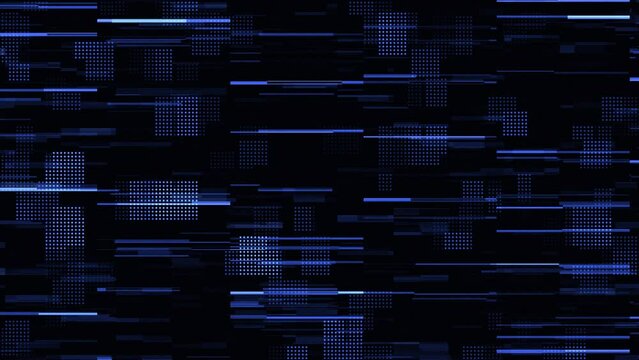 Abstract Technology Loop Animation Background