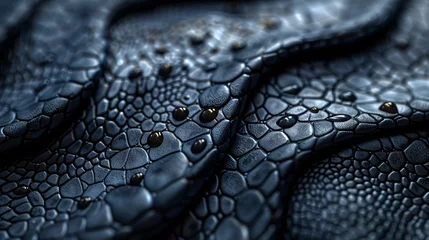 Photo sur Plexiglas Photographie macro background, extreme macro shot of Monitor Lizard Skin texture, minimalist beauty, moody lighting, photorealistic accuracy, perfect curves