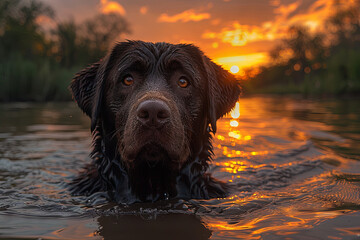 Labrador Retriever - obrazy, fototapety, plakaty