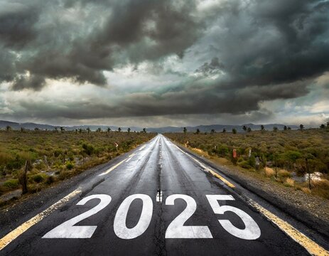 Unclear future road for year 2025. High uncertainty and not clear path ahead for the world in year 2025. 