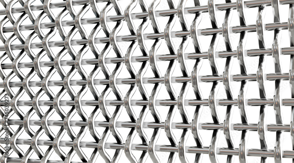 Poster unleash your vision: customize your message with this versatile 3d close-up of plain dutch weave mes