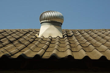Roof Ventilator, Ball spinning ventilation, Air ventilator on the roof, Ventilators on the roof top...