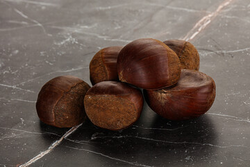 Tasty delicous brown natural Chestnut