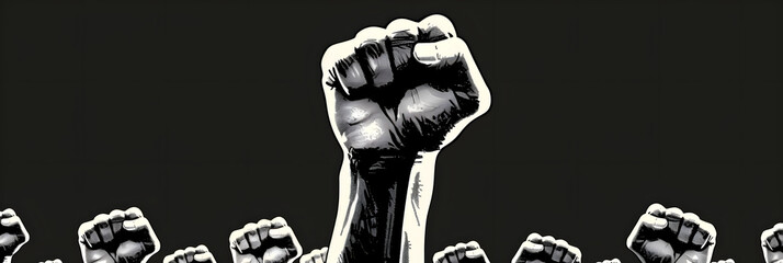 Fist protest hand activist people social fight crowd civil women march strike rebellion black. Hand fist protest rally movement young youth power racism raised racial group mob revolution change unity