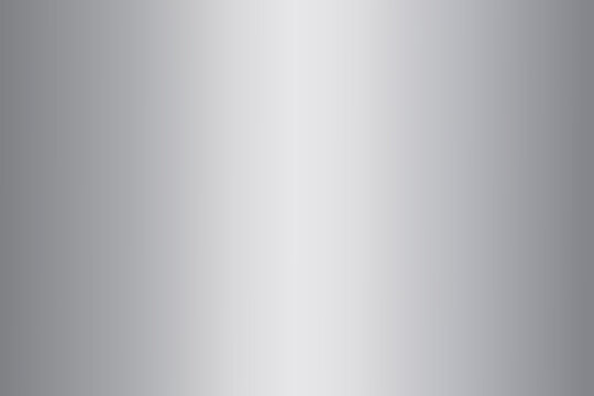 Silver shiny and metal steel gradient template for chrome border, silver frame, ribbon or label design cover, banner, coin, label, flyer, card, poster, ring.