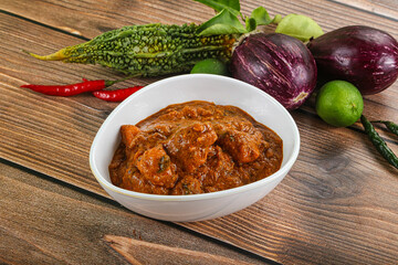 Indian cuisine - chicken masala sauce