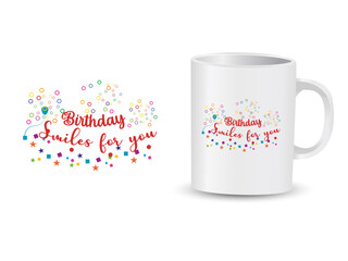 birthday gift mug design