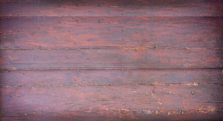 Old texture painted wooden boards. Close up