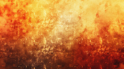 fiery grainy abstract background with orange red and yellow hues resembling flames