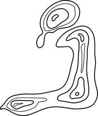 Topographic Map Lines