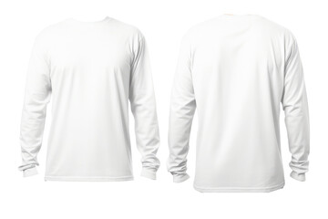 color shirt isolated on white