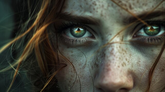 Capture the silent moments of anticipation, where a single glance reveals a story of fear and vulnerability