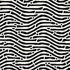 Vector seamless pattern. Abstract spotty texture. Natural monochrome design. Creative background with natural spots. Decorative organic swatch.