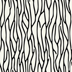 Vector seamless pattern. Creative smooth background. Decorative simple hand drawn design.