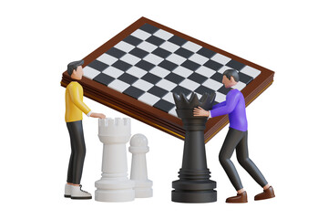 design, white, isolated, thinking, strategic, checkmate, gambit, championship, object, pawn, piece, intelligence, chessboard, check, intellect, chess, sport, illustration, leisure, game, hobby, compet