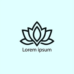 a yoga logo on whit backgrund