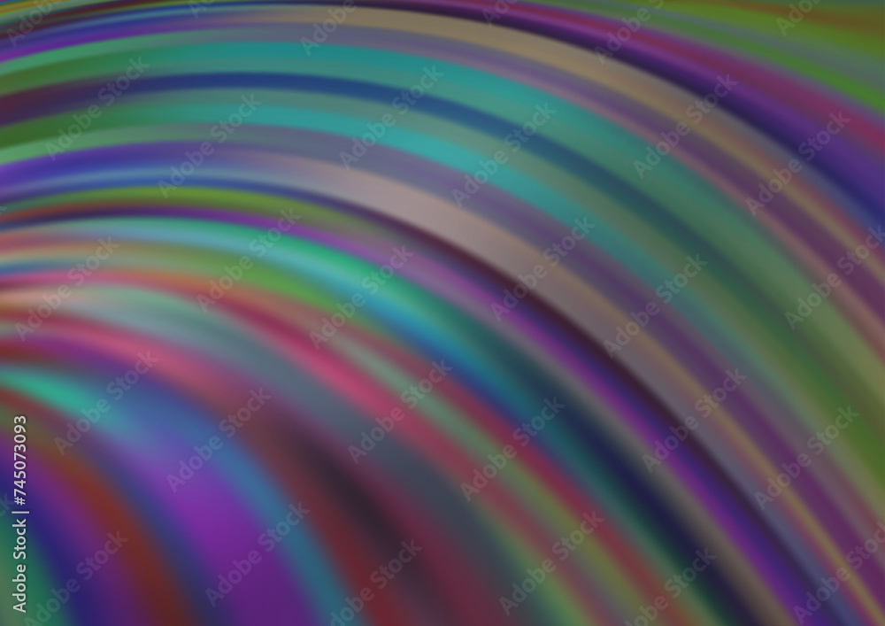Poster light silver, gray vector background with abstract lines.