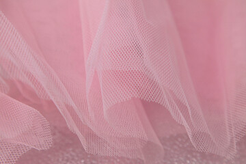 Pink fabric texture background