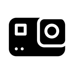 camera glyph icon