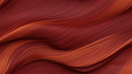 timeless seamless wood bark texture in a mahogany red color, exuding richness and classic charm - obrazy, fototapety, plakaty