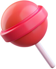 red lollipop