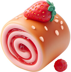strawberry roll