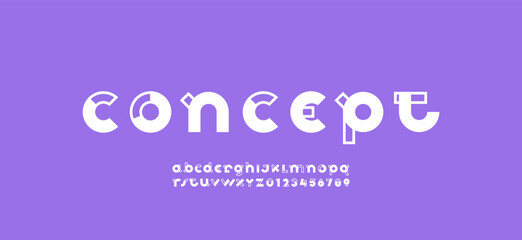 alphabet font, rounded lettering, letters A, B, C, D, E, F, G, H, I, J, K, L, M, N, O, P, Q, R, S, T, U, V, W, X, Y, Z and numerals 0, 1, 2, 3, 4, 5, 6, 7, 8, 9