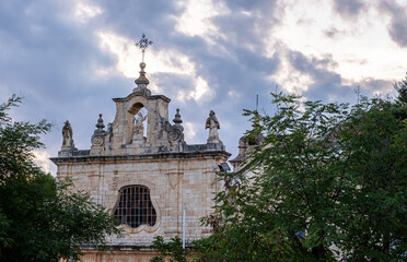 Sanctuary of Blessed Giacomo ( Santuario del Beato Giacomo) at the medieval town of Bitetto, Bari province, Puglia region (Apulia), southern Italy, Europe. XV century