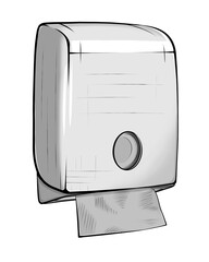 Towel tissue dispenser
