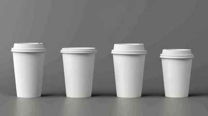 Coffee drinking cup sizes