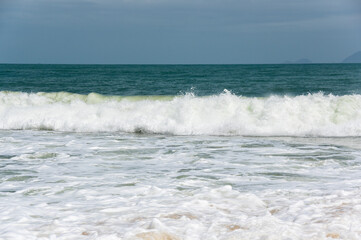 Fototapeta premium Panoramic view of Nha Trang bay