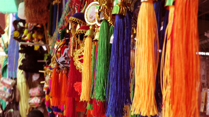 Beautiful decorative items displayed in a shop