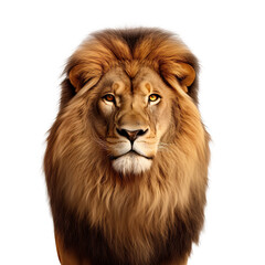  lion panthera leo isolated on transparent background