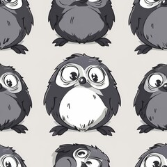 Baby tile texture cartoon cute soft pastel pattern