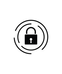 lock icon, vector best flat icon.