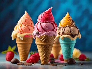 ice cream cones