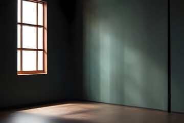 empty room with window
