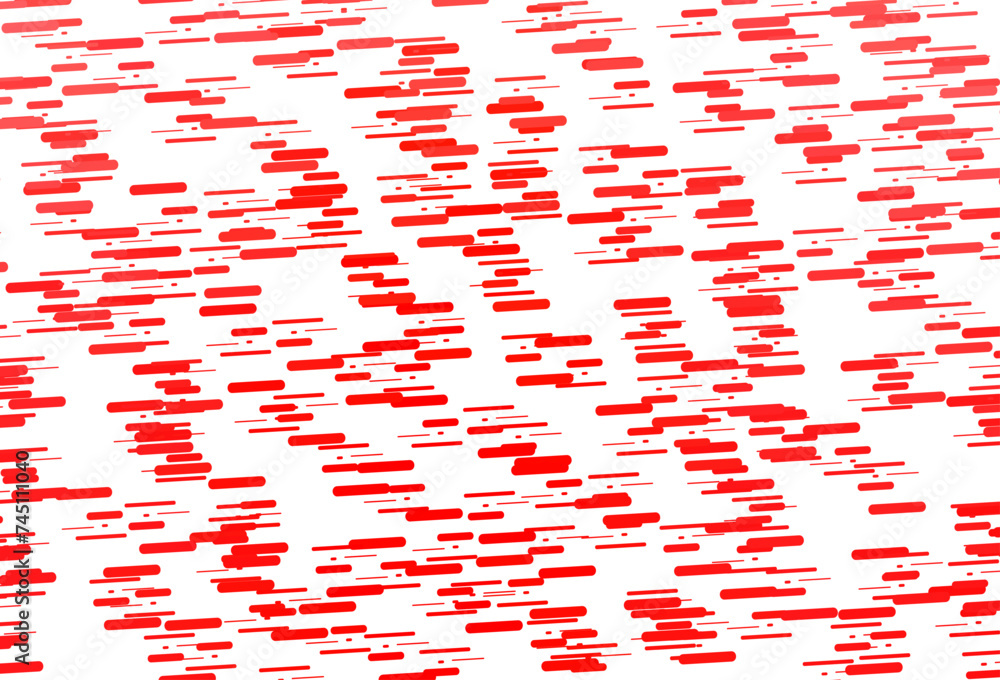 Poster light red vector layout with flat lines.