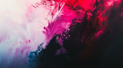 Abstract acrylic paint background. Colorful brushstrokes of paint. - obrazy, fototapety, plakaty