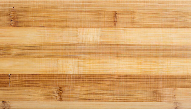 Bamboo cutting board texture, top view, close up; for food or cooking background