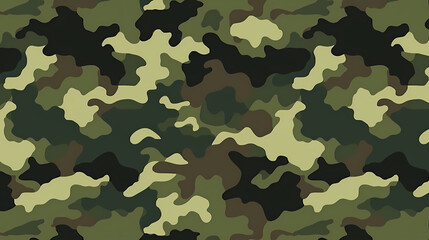 Camouflage seamless pattern