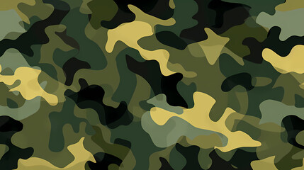 Camouflage seamless pattern