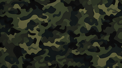 Fototapeta premium Camouflage seamless pattern