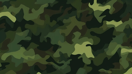 Fototapeta premium Camouflage seamless pattern