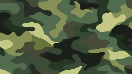 Fototapeta premium Camouflage seamless pattern