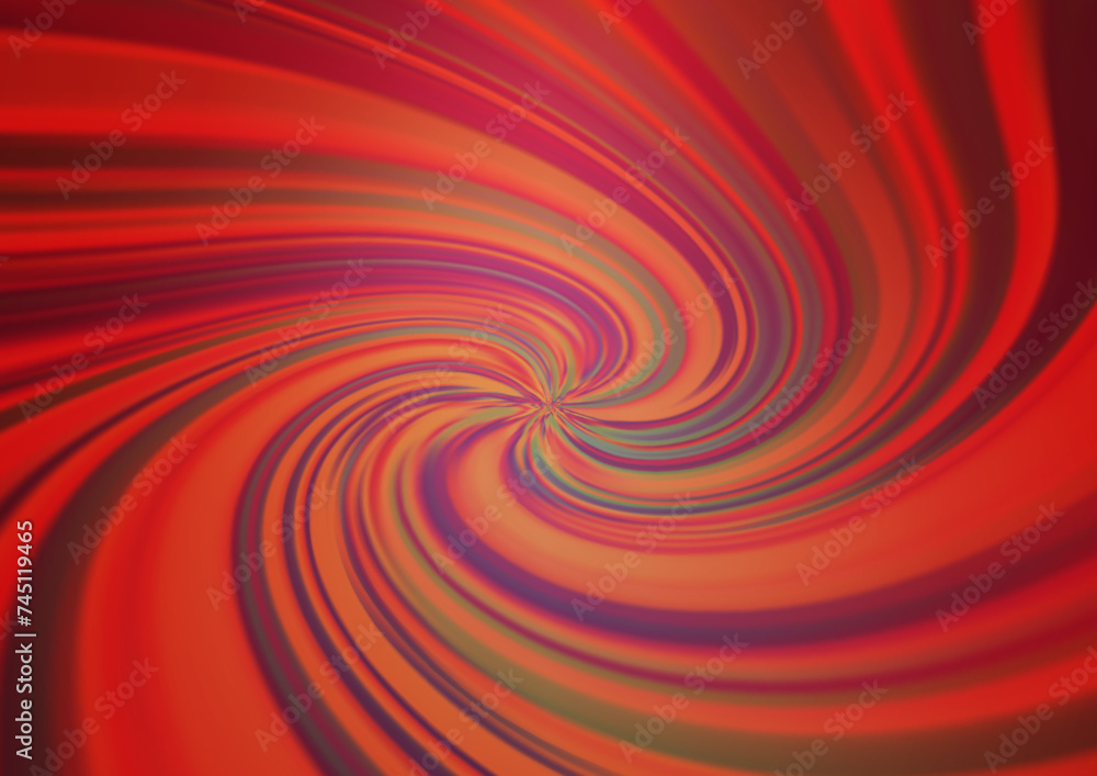 Poster light red vector glossy abstract template.