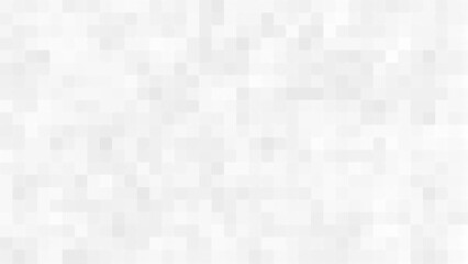 4k Abstract pixel animation black and white digital background,geometric of square pattern moving with gray background. - Powered by Adobe