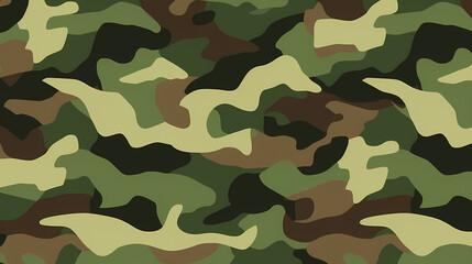 Fototapeta premium Flat design camouflage pattern texture